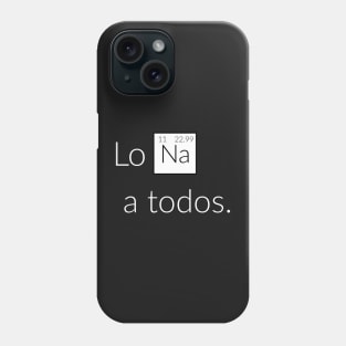 Los Odio a todos Phone Case