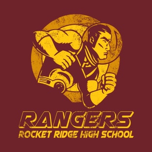 Rocky Ranger, Yellow Logo T-Shirt