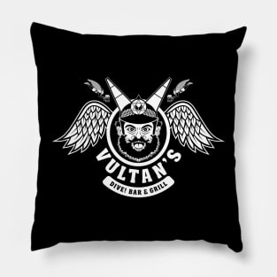 Vultan's Dive Bar & Grill Pillow