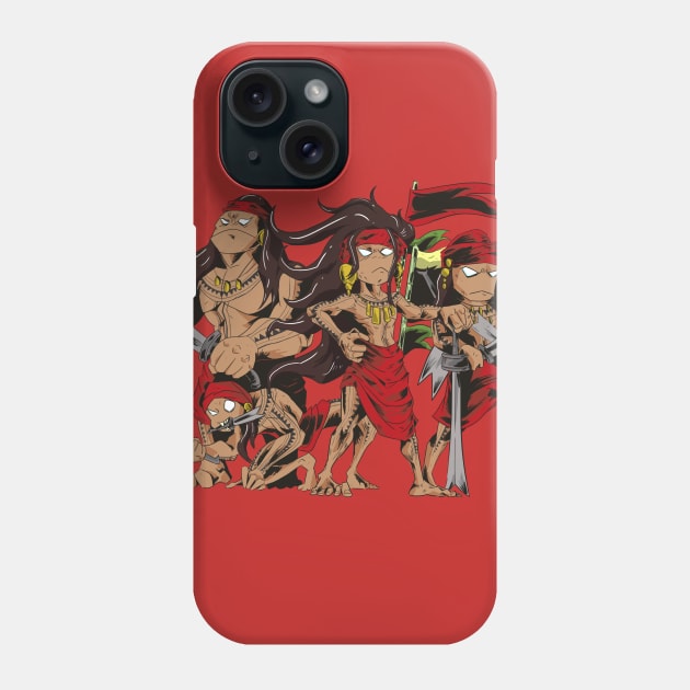 Lapulapu and his crew Phone Case by BRed_BT