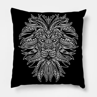 Lion Tribal Pillow