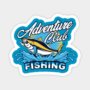 ADVENTURE FISHING CLUB Magnet