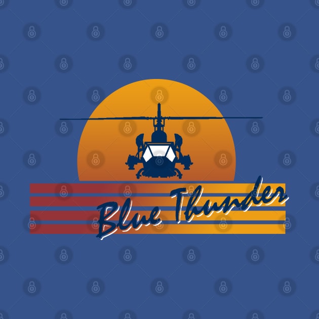 Blue Thunder Retro by PopCultureShirts