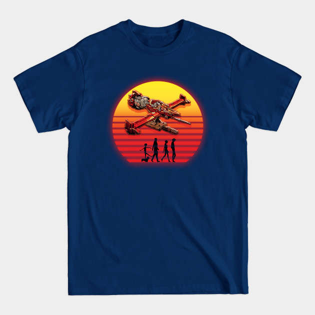 Disover RetroSunset Swordfish - Cowboy Bebop - T-Shirt