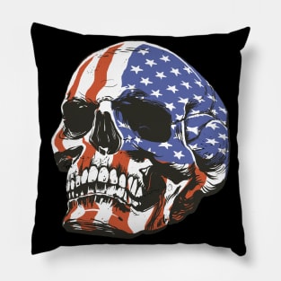 Stars and Skulls Pillow