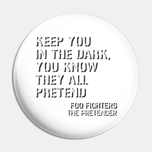 Foo Fighters - The Pretend Pin