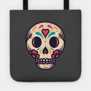 Dia de Muertos Sugar Skull Tote