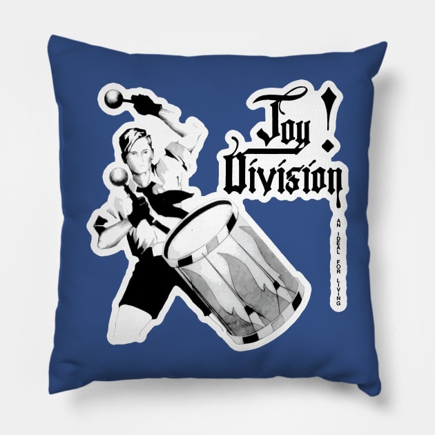 JOY DIVISION “AN IDEAL FOR LIVING” 2 Pillow by DariusRobinsons