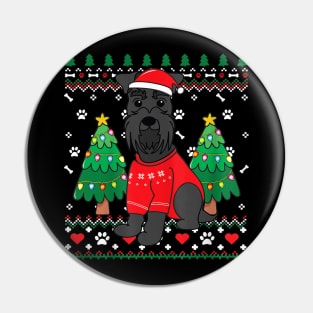 Kerry Blue Terrier Christmas Ornament Tree Xmas Pin