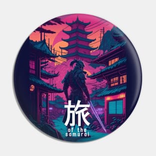 Futuristic Samurai: A Journey Through Time and Tradition Pin