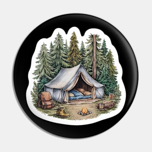 Woodland Camp: Serene Sanctuary Pin