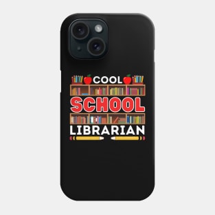 Cool School Librarian Phone Case