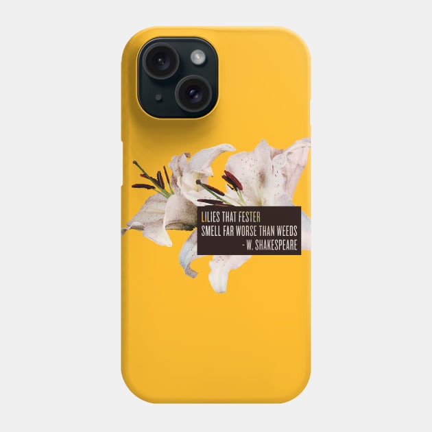 Lilies Phone Case by attadesign