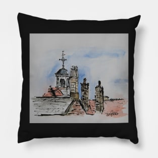 Helmsley Rooftops Pillow