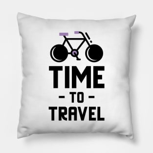 Time To Travel - Cycling Pillow