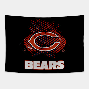 Chicago Bears Football Team Tapestries Teepublic Au