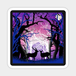 Glowing Forest Magnet