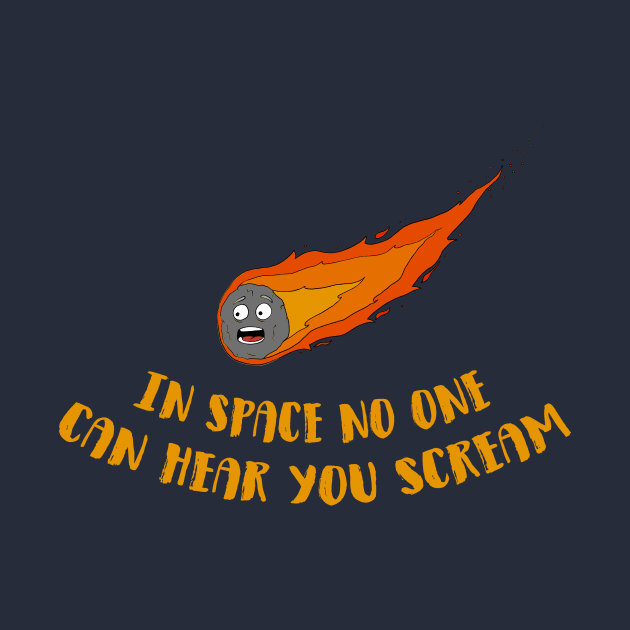 In Space No One Can Hear You Scream by Inkblot_Comics