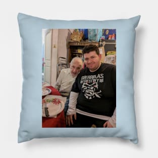 Grandpa and grandson Pillow