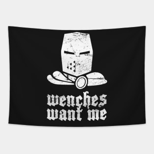 "Wenches Want Me" - Renaissance Festival Tapestry