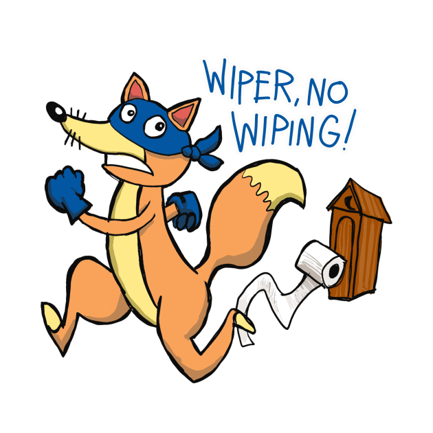 Poor Hygiene Fox by johnnybuzt