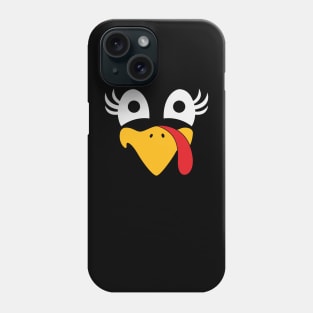 Thanksgiving Turkey Face Phone Case