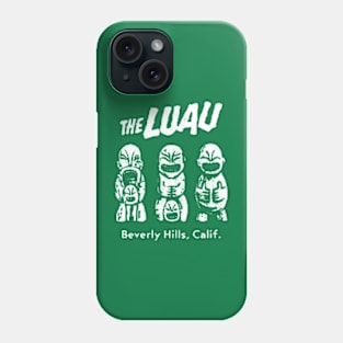 The Luau V2 Beverly Hills Vintage Tiki Bar Phone Case