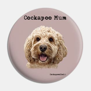 Cockapoo Dog Mum Pin