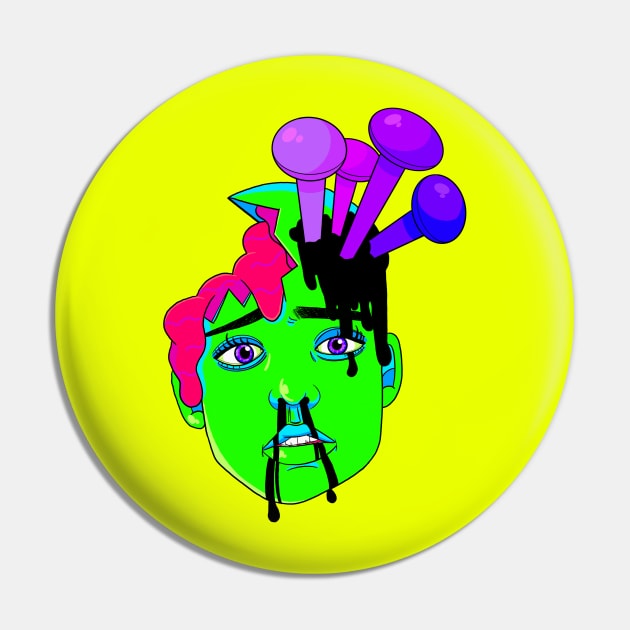 Headache Pin by steffiemolla