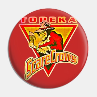 Topeka Scarecrows Hockey Pin