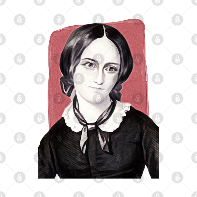 English Writer Emily Brontë illustration by Litstoy 