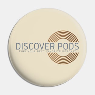 Discover Pods Logo Pin