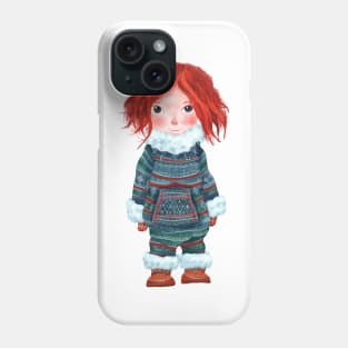 Winter Girl Phone Case