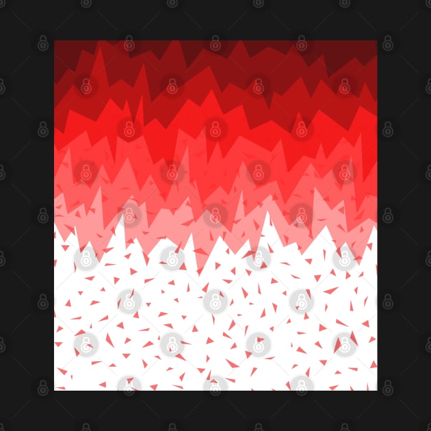 Red Polygons by Lollik