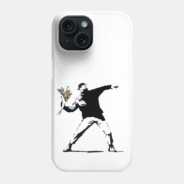 Flower thrower Phone Case by PopGraphics