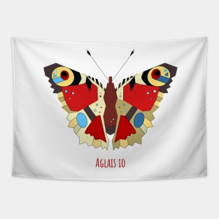 Peacock butterfly Tapestry