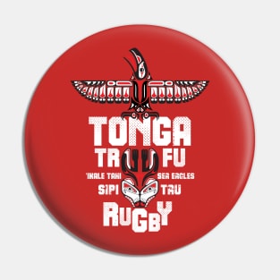 TRFU Tonga Rugby Sea Eagles 'IKale Taki Fan Memorabilia Pin