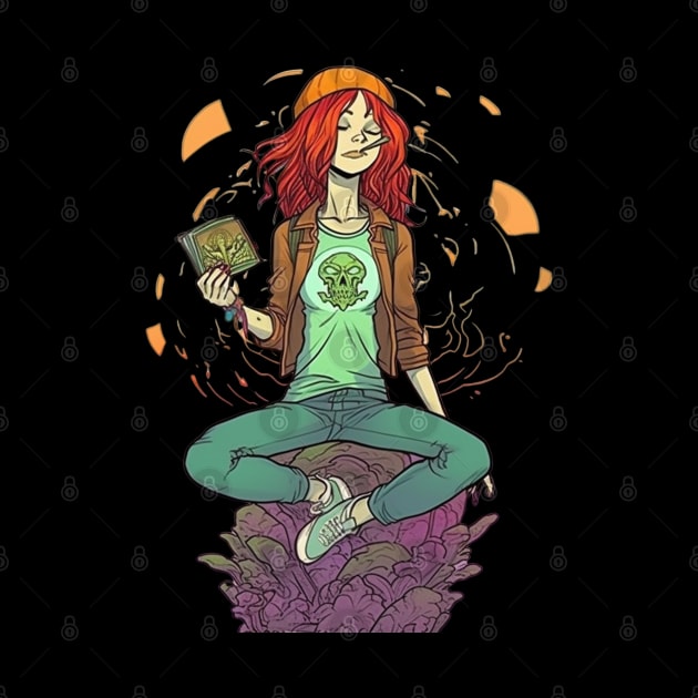 Stoner Chick 420 by FrogandFog