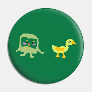painting duck Pin
