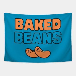 'Baked' beans weed print Tapestry