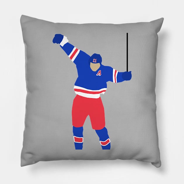 Overtime Winner! Pillow by vectorhockey