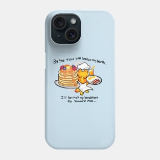 Making Breakfast Phone Case