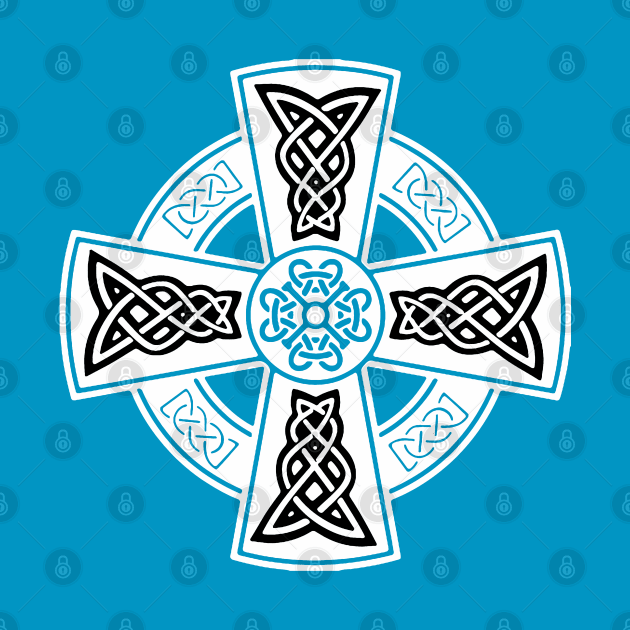 Celtic High Cross Decorative Knotwork 10 by taiche