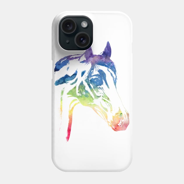 Rainbow Horse Apparel Phone Case by fallenapple