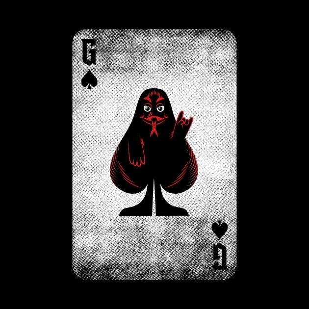 Grimace of Spades by toadyco