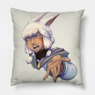 Sassy Y'shtola (No Caption) Pillow