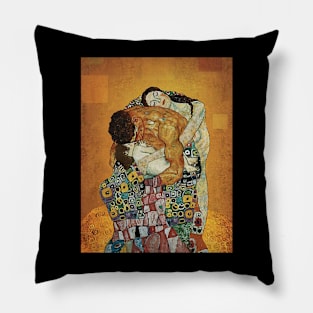 Gustav Klimt the Family Embrace Pillow