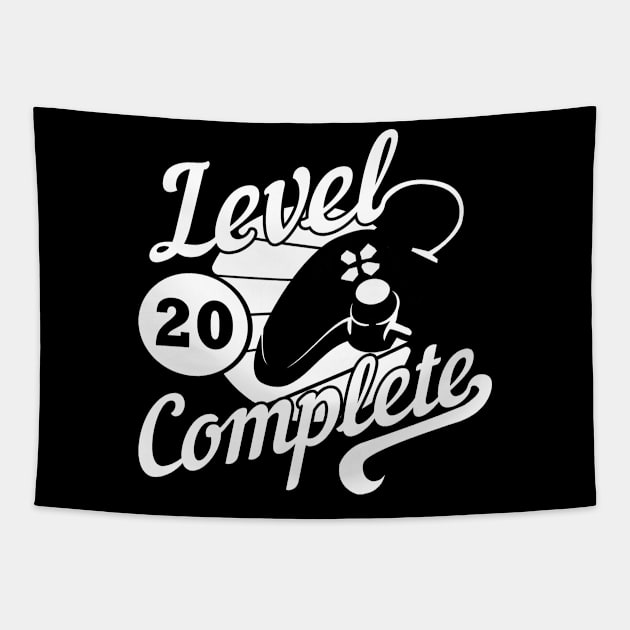 20th birthday gift ideas gamer gamer Tapestry by HBfunshirts