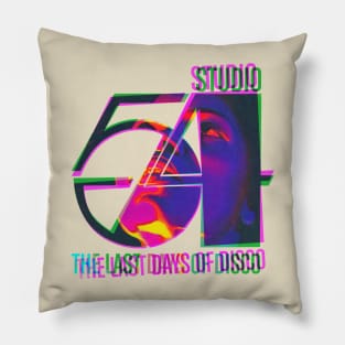 studio 54 offset graphic Pillow