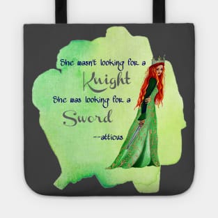 Sword not Knight Tote